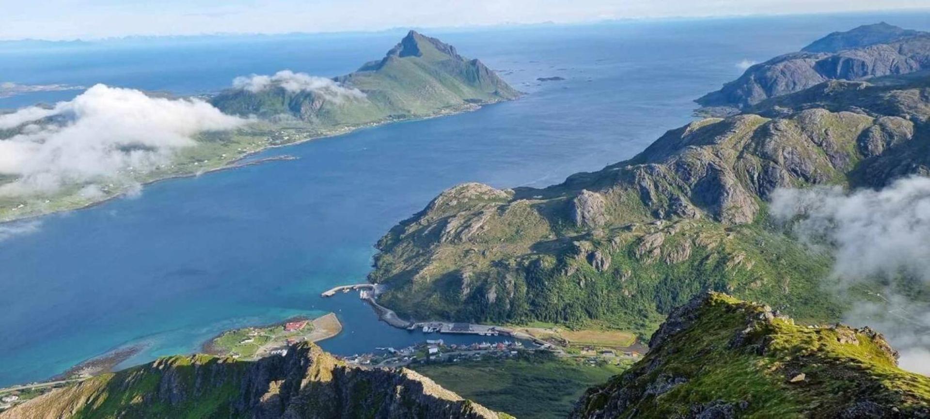 Landsbyhus I Lofoten Napp Buitenkant foto