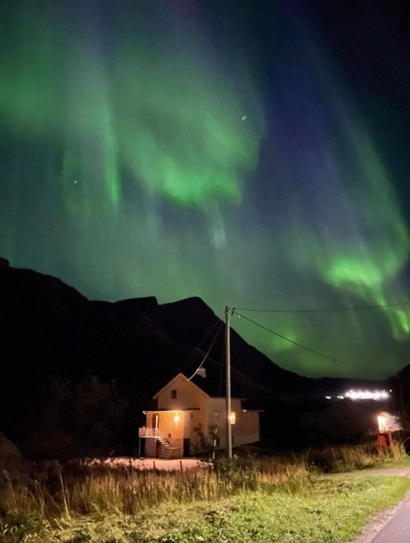 Landsbyhus I Lofoten Napp Buitenkant foto